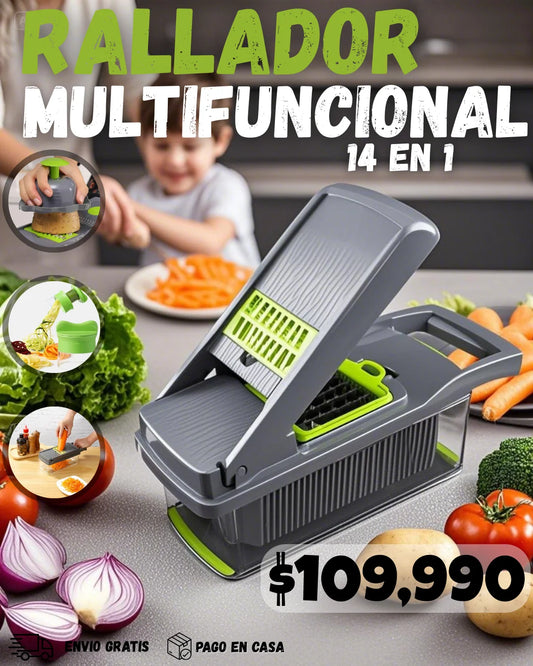 RALLADOR MULTIFUNCIONAL 14 EN 1