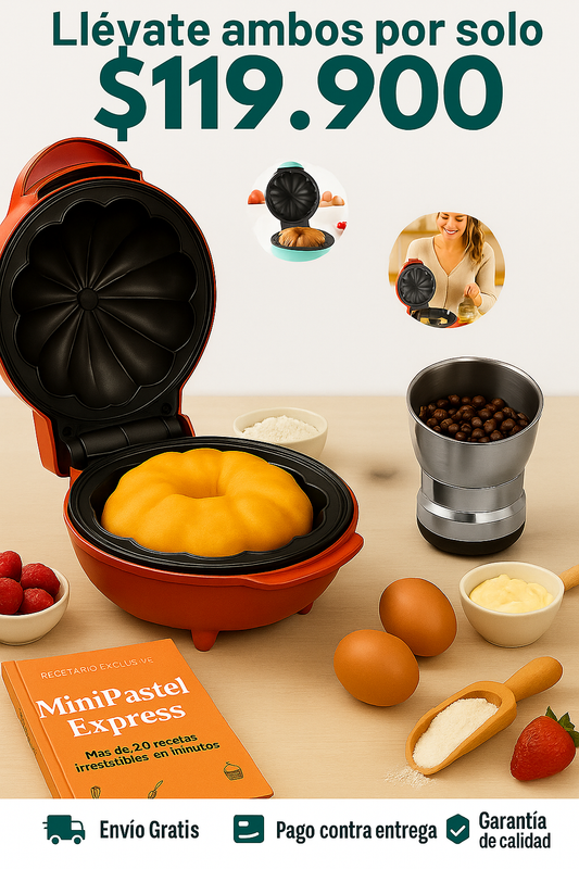 MiniPastel Express 🎂 Pasteles caseros en 10 minutos