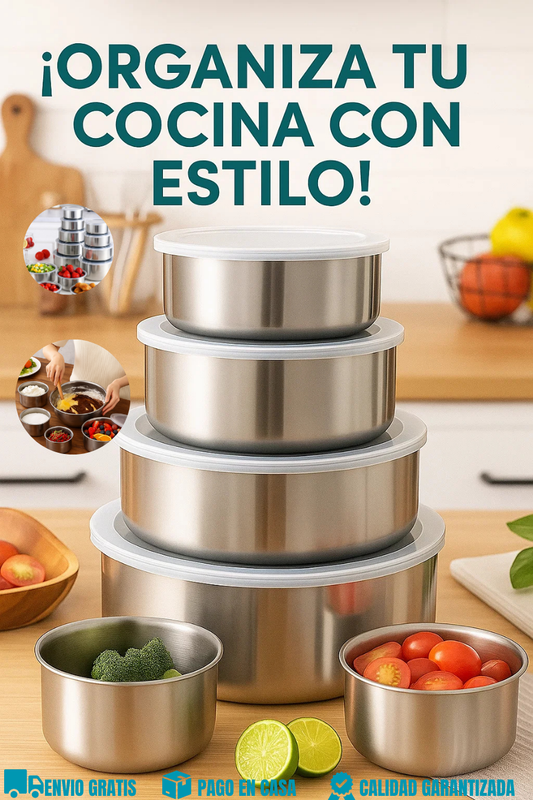 Bowls de Acero Inoxidable